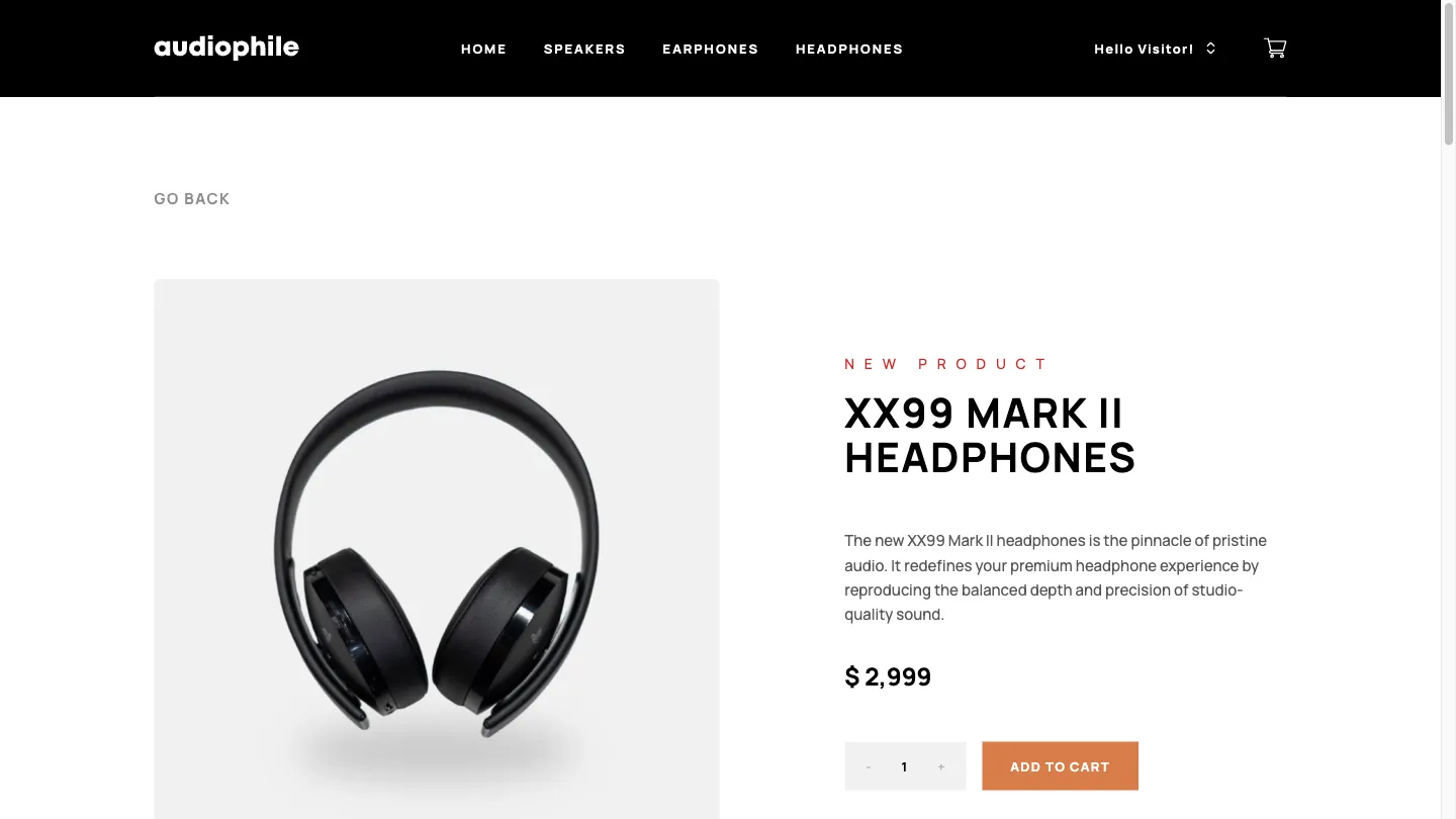 A product in detail